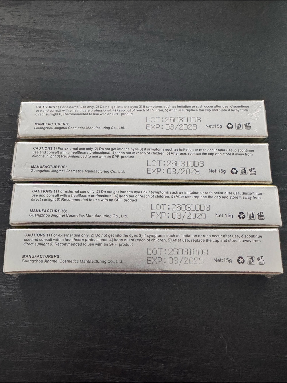 NEW Retinal Shot Tightening Booster Panthenol 1% | Firm Skin | 15g x4 (NIB) - Picture 2 of 7